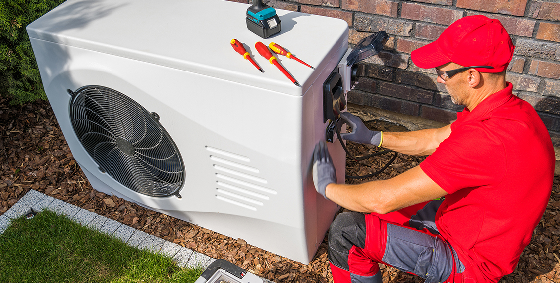 Heat pump installation